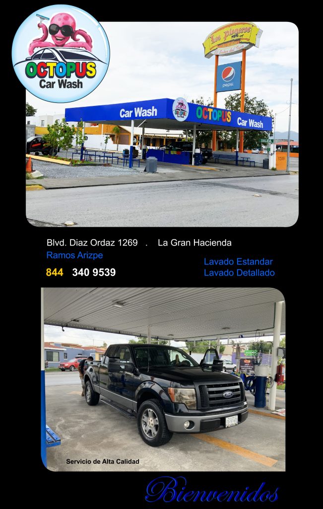 Mx SALTILLO CAR WASH esp Ciudad Maravilla